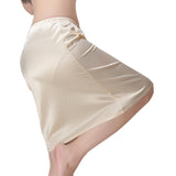 Women Satin Half Slip Underskirt