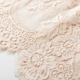 Natural SILK Lace Slip